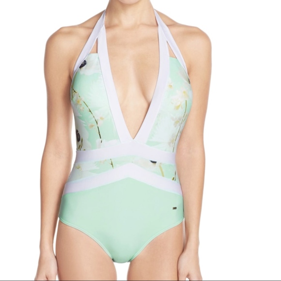 Ted Baker London Other - Ted Baker Pearly Petal Plunge Swimsuit